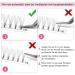 5D Short Stem Pre Made Fan Eyelash Extensions 9mm - Russian Volume Lashes 0.10 - 5D-C-0.10-9 - Buy Online on GoSupps.com