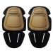 Wallfire Lightweight Wear-resistant Tactical Knee Pads Airsoft Multicam Military Accessories (Color : Tan)