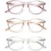 Buy MAGIMODAC Women's Blue Light Filter Computer Glasses - Oval Shape 3.0 Diopters Stylish Reading Aid for International Shipping - Buy Online on GoSupps.com