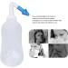 300ml Sinus Rinse Bottle - Nasal Irrigation Cleaner for Adults & Kids | BPA-Free Pressure Rinse - Blue Nose with Hole - Buy Online on GoSupps.com