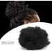 Fake Hair Afro Bun Puff Hair Extension Hairpieces Hair Accessory Temporary Wigs Personalized Hair For Party Cosplay Exercise Hair Salon - Buy Online on GoSupps.com
