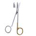 Premium Quality Suture Scissors with Extra Fine Sgarpness (13 CM)