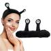 Snail Makeup Headband Cute Snail Spa Headband Soft Elastic Skincare Hair Band Snail Skincare Headband Hair Accessories For Women Girls Washing Face Shower Sports Yoga Beauty (black)