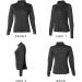 Global Blank Women's Full Zip-Up Athletic Workout Jacket - Medium Black | Running, Yoga, Sports - Buy Online on GoSupps.com