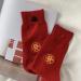 Chinese New Year Men's Cotton Zodiac Socks - Red Good Luck Socks for Spring Festival (Size 39-44) - Buy Online on GoSupps.com