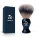 Echolly Luxury Shaving Brushes for Men-High end Synthetic Mens Shaving Brush-Fine Acrylic Handle Shaving Brushes-Perfect Shaving Cream Brush-Gifts for Fathers,Men, Boyfriends 110*55mm