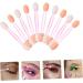 Baluue 100pcs Eye Shadow Stick Cosmetic Eyeshadow Eyeshadow Sticks Mini Comestic Emulsion Pink 6.20X0.50X0.50CM Pink - Buy Online on GoSupps.com
