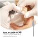 Mikinona Nail Polisher Electric Tool Nail Glazing Drill Nail Art Drill Bit Nail Beauty Tools Nail Grinding Head Nail Polishing Shape Tools Manicure Grinding Head Nails Gel Remover Plastic - Buy Online on GoSupps.com