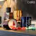 Cello Celestial Scented Candle with Lazurite Gemstones - Metallic Blue Candle with Blue Crystals for Men and Women. Ideal Candle Gift - Buy Online on GoSupps.com