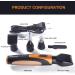 4-in-1 USB Rechargeable Nose Hair Trimmer & Facial Hair Shaver | Eyebrow & Beard Remover - Buy Online on GoSupps.com