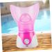 Baluue Facial Spa Steamer Face Steamer Black Head Remover Humidifiers for Home Facial Mist Sprayer Pink - Buy Online on GoSupps.com