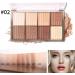 Setting Makeup Powder Waterproof Oilproof Face Makeup Palette Face Shading Powder 4 Highly Pigmented Colors for Contouring and Highlighting Shzons 02 - Buy Online on GoSupps.com