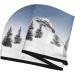 Hair Towel Wrap - Quick Drying Towel Turban with Button | Christmas Snowman & Tree Design - Buy Online on GoSupps.com