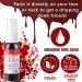 1.06 oz Go Ho Blood Splatter Fake Blood Spray for Halloween Costume Cosplay - Washable Body Paint for Zombie, Vampire, Clown Makeup - Buy Online on GoSupps.com