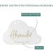 LAUBLUST LED Night Light for Baby - Cloud Design White | Personalized Gift for Birth & Baptism | Niers Series - Buy Online on GoSupps.com