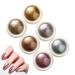 Chrome pour les ongles poudre de paillettes ongles - Paillettes Femmes Fingernail Pigment - Shimmer Nail fournit de la poudre pour le festival les rencontres le maquillage l'Halloween 01 UN