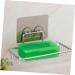 Ciieeo 2pcs Stainless Steel Soap Holder Bathroom Soap Dish Holder Suction Cup Soap Dish Shower Sponge Holder Soap Basket Shower Soap Rack Bath Soap Holder No Trace -mounted - Buy Online on GoSupps.com