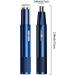 Shakven Nose Hair Remover Rechargeable Nose Hair Trimmer - Eyebrow Trimmer For Men 2 In 1 Men's Nose Hair Trimmer For Foot Beard Face Hand And Ear Hair Blue Nose Hair Device + Razor - Buy Online on GoSupps.com