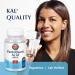 KAL Pantothenic Acid 1000 mg - 100 Tablets | Supports Energy & Metabolism - Buy Online on GoSupps.com