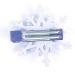 Christmas Themed Snowflake Hair Grip Elegant Christmas Snowflake Hair Clip Embellished with Rhinestones Blue Heart Model - Buy Online on GoSupps.com