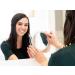 MARRO 7x Magnification Portable Makeup Mirror - Triple Suction Cup Cosmetic Mirror (15cm) for Travel - Buy Online on GoSupps.com