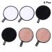 Artibetter Organic Cotton Rounds Reusable Makeup Remover Pads (6pcs) | Eco-Friendly Flat Cotton Pads for Cleansing Face Eye Shadow Lipstick & Foundation - Buy Online on GoSupps.com