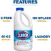 2 Splash-Less Bleach Cleaners (40oz) + Daley Mint Towel | Bulk Disinfecting Cleaner for Laundry Floors Bathroom & Tile - 80oz Total - Buy Online on GoSupps.com