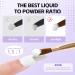 COSCELIA Acrylic Powder for Nails - 8g Transparent for 3D Nail Extensions | No Lamp Needed | Shop Internationally - Buy Online on GoSupps.com