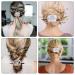 Celtic Hair Clip Set for Women - Vintage Nordic Viking Knot Slide Pins with Wooden Stick for Long Hair (2pcs) - Buy Online on GoSupps.com