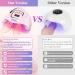 Professional 280W UV LED Gel Nail Lamp with 66 Lamp Beads - Fast Curing Nail UV Dryer for Gel Polish - Salon Quality Manicure and Pedicure Light in Pink - Buy Online on GoSupps.com