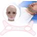 Adjustable Anti Snore Chin Strap - Snore Reduction Aid Device - Easy to Wear - Triangular Mesh Cloth - White - Buy Online on GoSupps.com