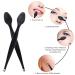 16 Pcs Black Silicone Lip Exfoliator Brushes - Double-Sided Lip Scrub Tool for Skincare | Raploy Soft Silicone Exfoliator for Smoother Lips - Buy Online on GoSupps.com