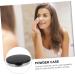 Beavorty 6 Pcs Loose Powder Box Plastic Case Plastic Mirror Travel Make up Mirror Compact Case with Mirror Empty Loose Powder Pot Mirror and Elasticated Net Sifter 5g Powder Case Black Mat 7.5x7.5cmx3pcs Blackx3pcs - Buy Online on GoSupps.com