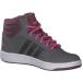 Adidas Unisex Kids Hoops Mid 2.0 Fitness Shoes - Grey Five/Core Black/Screaming Pink - Size 37 1/3 EU - International Shipping Available - Buy Online on GoSupps.com