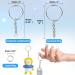 Paxcoo 50Pcs Keychain Making Kit with Chains and Jump Rings - DIY Keychain Findings Bulk for Crafts - Buy Online on GoSupps.com