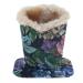 harayaa Cotton Upright Lined Eyeglasses Holder Stand Pen Holder Deep Flower as described