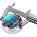 Coral Fish Underwater Round Pill Box | 3 Compartment Travel Pill Organizer - Buy Online on GoSupps.com