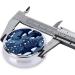 Blue Killer Whale Round Pill Box | 3 Compartment Travel Organizer for Medications - Buy Online on GoSupps.com