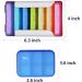 7 Piece Set Pill Organizer 6 Times a Day Daily Travel Medicine Organizer Portable 7 Day 42 Compartments Pill Box with Moisture-Proof Pill Case Travel Pill Container for Vitamins Supplements-Color 6 Times * 7 Days Color - Buy Online on GoSupps.com