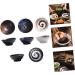 Milisten 4pcs Japanese Sauce Appetizer Bowl Dip Bowls Ceramic Sauce Dish Ramekin Condiment Dishes Sushi Sauce Dish Kit Decorative Dipping Dishes Dessert Bowls Food Ceramics China Christmas - Buy Online on GoSupps.com