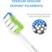 Relax Artist Replacement Toothbrush Heads for Philips Sonicare - Compatible with Snap-On Electric Toothbrush by Sonic Care - Buy Online on GoSupps.com