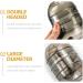SOLUSTRE Hair Dyeing Shaker Bowl with Measuring Scale - Salon Tint Bowl for Hairdresser and Barber - Grey - Buy Online on GoSupps.com