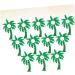Cabilock 24pcs Diy Lollipop Card Coconut Tree Lollipop Paper Lollipop Decor Candy Packaging Card Candy Holder Party Lollipop Holder Glitter Candy Bags Pineapple Decorations - Buy Online on GoSupps.com