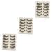 minkissy 15 Pairs Strip Fake Lashes for Women Fake Lashes for Girls Natural Lashes Soft Light Fake Lash Cat Eye Lashes 3d Lashes Natural False Lashes Faux Lashes 5d Eyelash Material