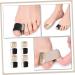 4 Pairs Toe Separator Straightener - Overlapping Bunion Relief & Yoga Thumb Protector - Elastic Splint for Men & Women - Assorted Colors - Buy Online on GoSupps.com