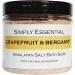 Simply Essential Grapefruit & Bergmot Himalayan Bath Salts Soak 225g - Buy Online on GoSupps.com