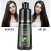 Black Hair Coloring Shampoo for Instant White Hair Removal - 250mL - Buy Online on GoSupps.com