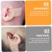 10 Pairs White Silicone Ear Correction Support Protruding Valgus Correctors - Discreet External Tape for Auricle - 4.4x3.6cm - Buy Online on GoSupps.com