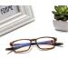 Suertree Blue Light Filter Reading Glasses - TR90 Frame for PC & Gaming - 2.5x Magnification - UV Protection - Stylish Leopard Design for Women & Men - 1PC - Buy Online on GoSupps.com