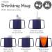 JFA Supplies 2 Handle Blue Adult Drinking Mug 165ml | Non Spill Sippy Cup - Buy Online on GoSupps.com